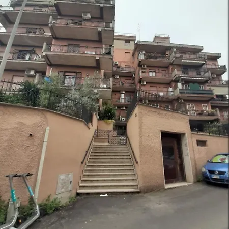 Appartamento Loft Shabby Chic Con Vista Vicino Al Vaticano *