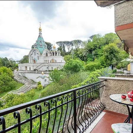 Διαμέρισμα Loft Shabby Chic Con Vista Vicino Al Vaticano *
