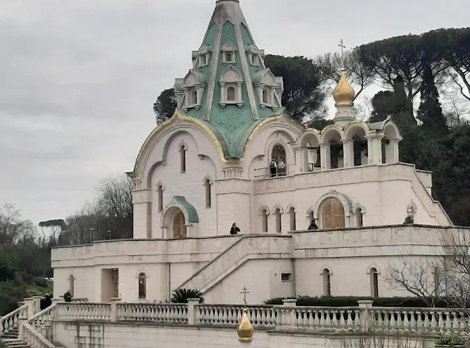 Loft Shabby Chic Con Vista Vicino Al Vaticano Roma