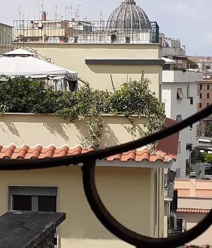 Loft Shabby Chic Con Vista Vicino Al Vaticano Apartamento *