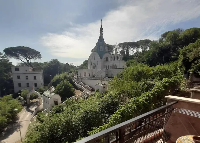Loft Shabby Chic Con Vista Vicino Al Vaticano Roma